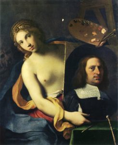 Giovanni Domenico Cerrini (1609–1681), Alegoria Malarstwa