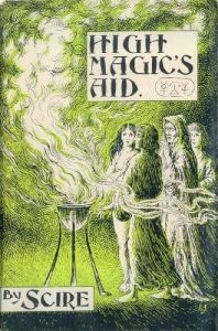 Okładka pierwszej książki Gardnera: High Magic's Aid