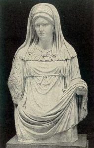 Virgo Vestalis Maxima, najwyższa kapłanka Westy