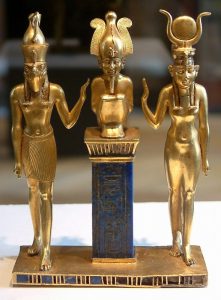 Trójca: Izyda, Ozyrys i Horus