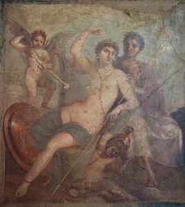 Afrodyta i Ares, z Domu Marsa i Wenus w Pompei
