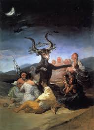 Sabbat Czarownic (1789). Francisco de Goya