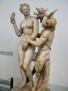 Pan, Afrodyta i Eros