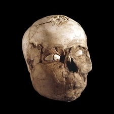 Kultowa czaszka z Jerycha, 7000 lat p.n.e
