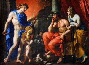 Orfeusz przed Pluto i Persefoną 1645 – Francois Perrier