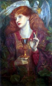 Swięty Graal, Dante Gabriel Rossetti (1874)