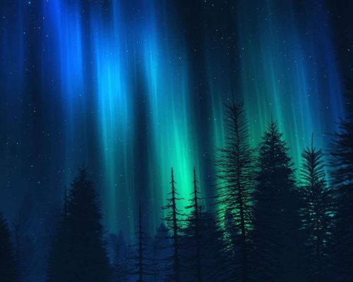 aurora-northern-lights-blue
